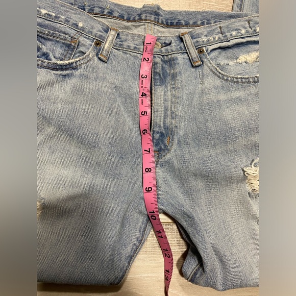 Ralph Lauren Denim and Supply, Distressed Boyfriend Jeans Size 28 - Picture 7 of 8